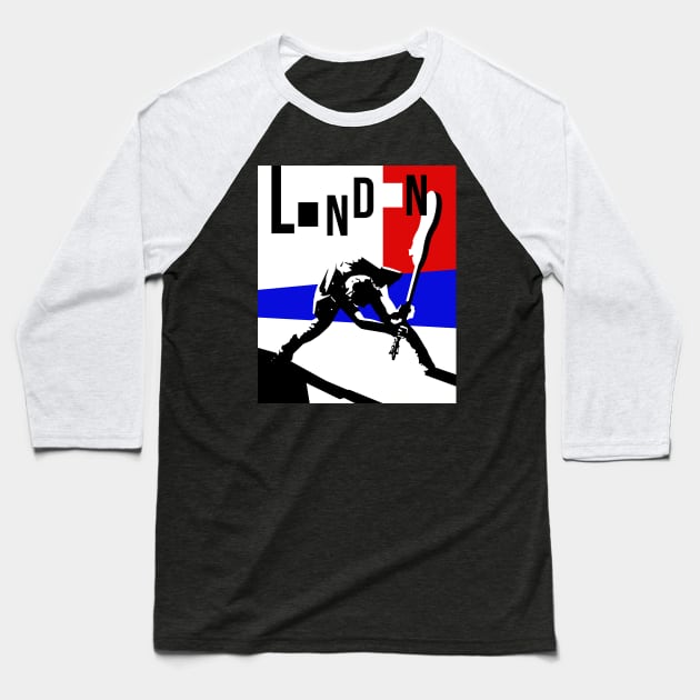 London Baseball T-Shirt by SiSuSiSu